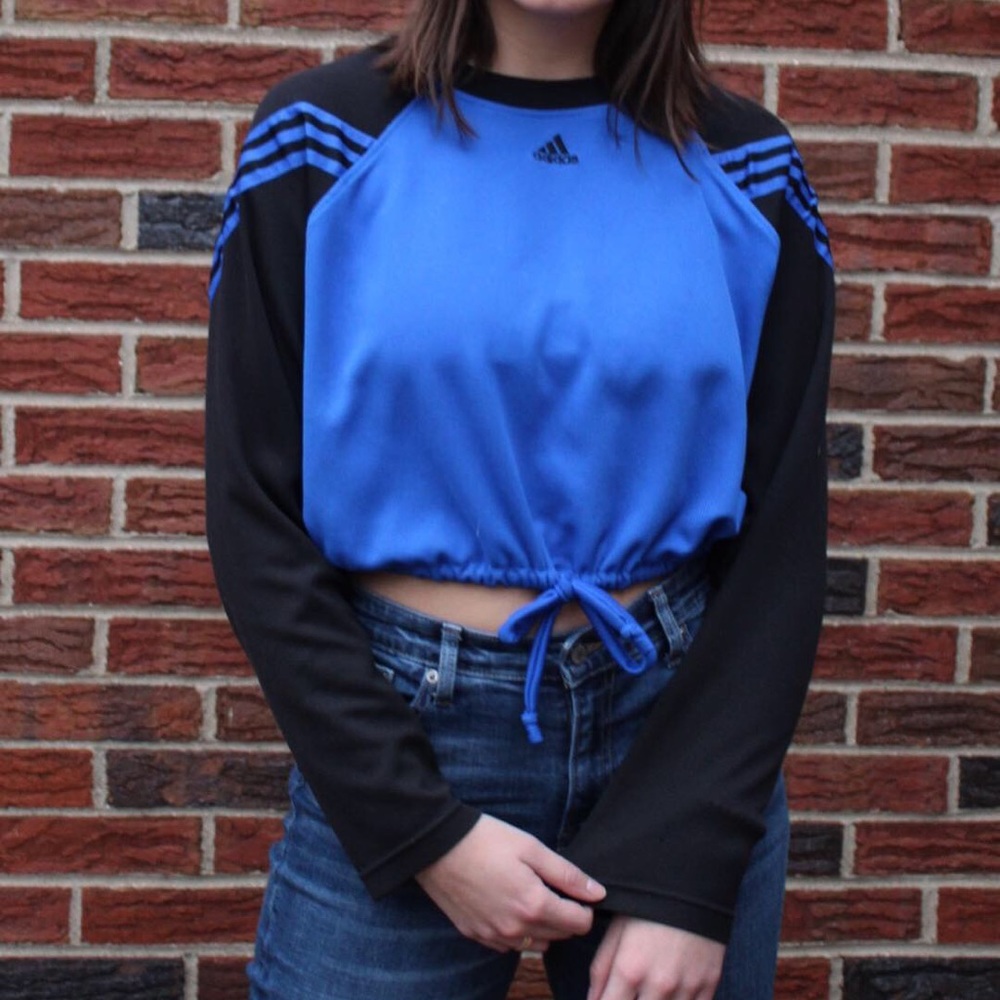 Reworked adidas long sleeve